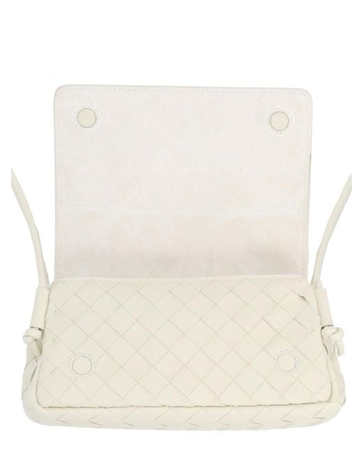 Bottega Veneta White Borsa "Notturno"