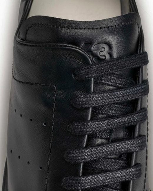 Y-3 Black Diagonal Stan Smith for men