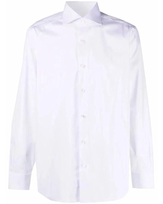 Barba Napoli White Camicia for men