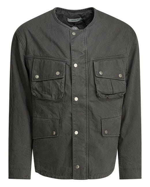 Nonnative Gray Utility Jacket for men