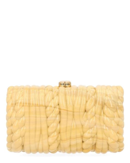 Cult Gaia Yellow Pochette Helene