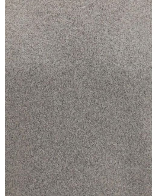 Rick Owens Gray Round Neck Knit for men