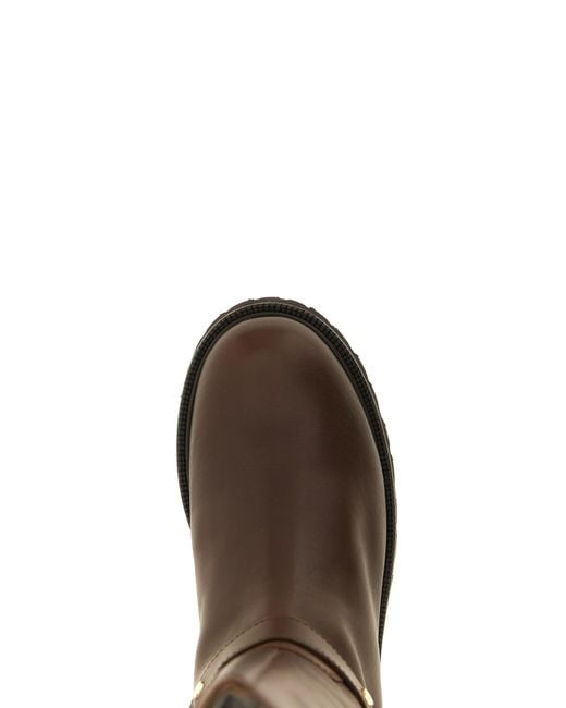 Twinset Brown Twin Set Torchon Ring Boots