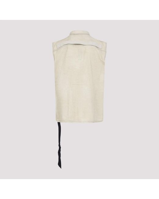 Rick Owens Blue Sl Tommy Jumbo Jacket for men