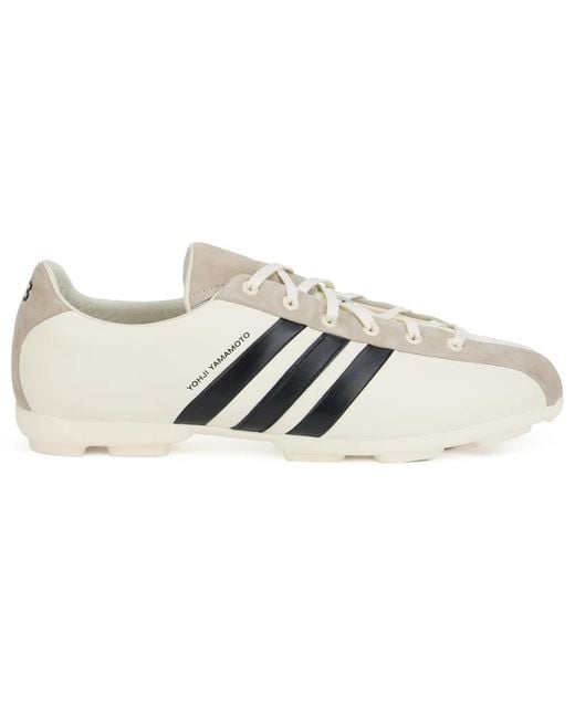 Y-3 White Sneakers Low-Top Field for men