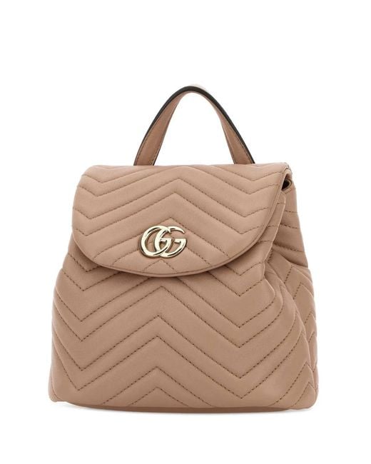 Gucci Natural Backpack
