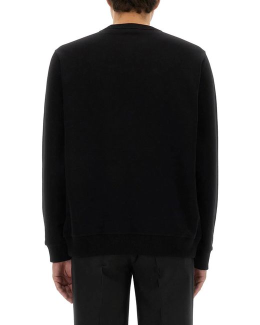 Burberry Black Sweatshirt With Logo for men