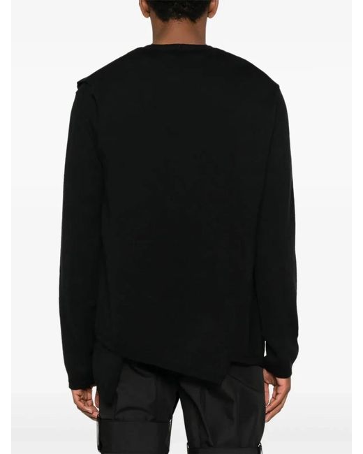 Comme des Garçons Black Comme Des Garçons Homme Plus Asymetrical Shirt for men