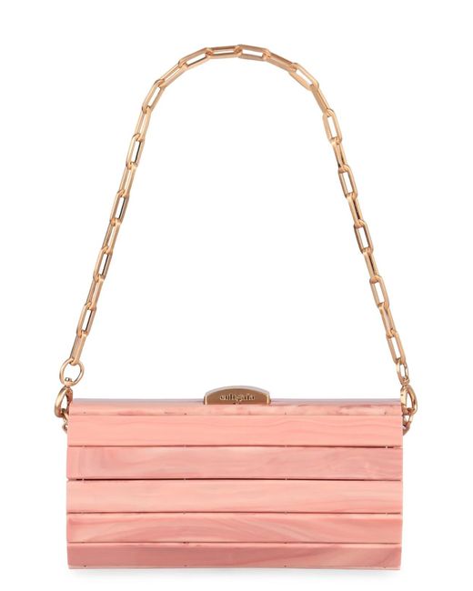 Cult Gaia Pink Mini Pochette Rolie Polie