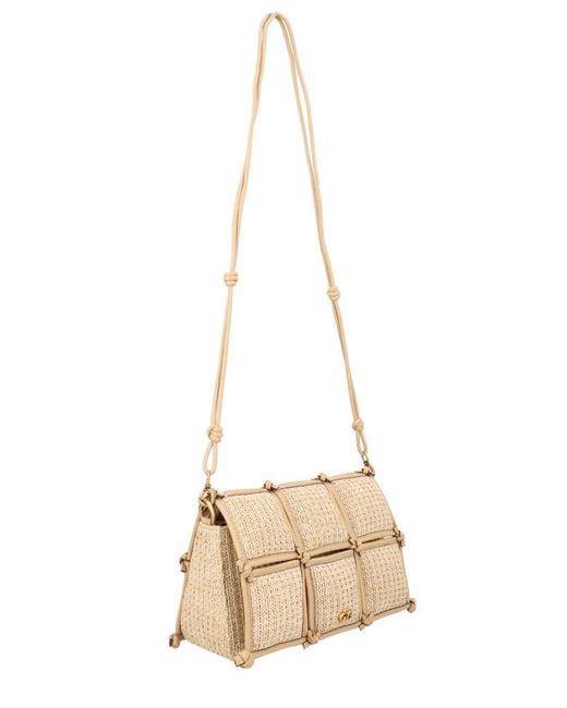 Cult Gaia Natural Borsa "Gaia Puff"