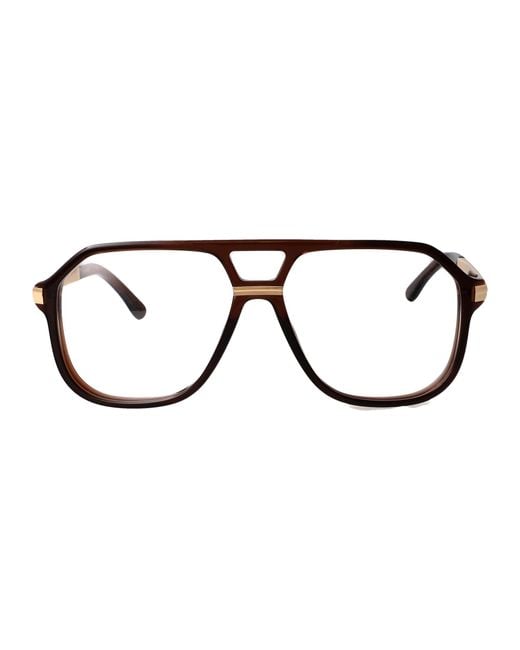 DSquared² Black Acetate Glasses for men