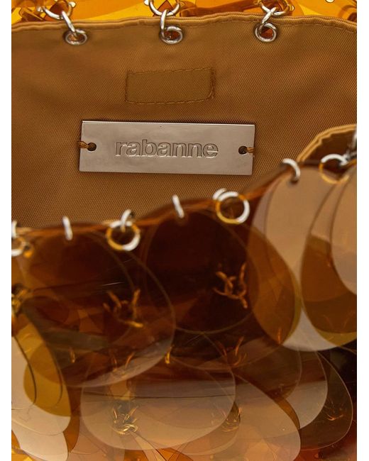 Rabanne Brown 'Sparkle' Shoulder Bag