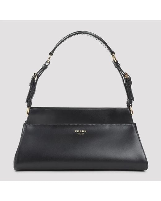 Prada Black Enchaîné Medium Leather Bag