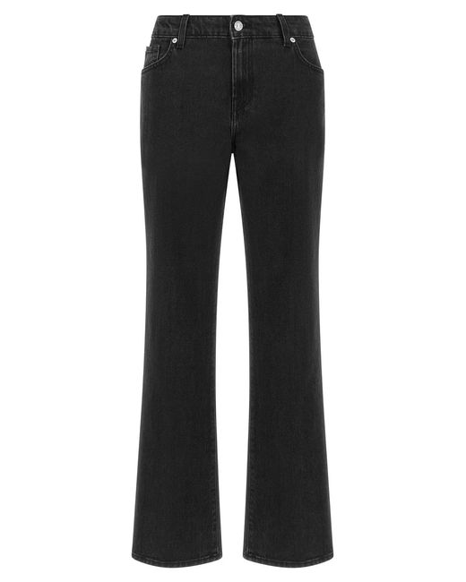 7 For All Mankind Black 'Calie' Jeans