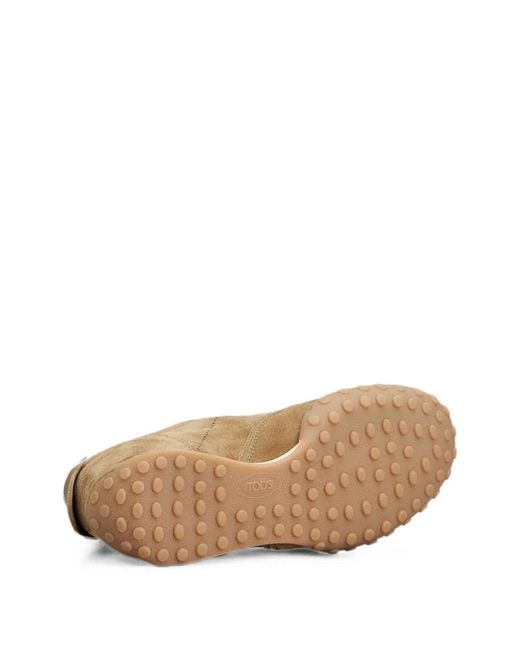 Tod's Brown 13M Laced Cappuccino Sports Shoe