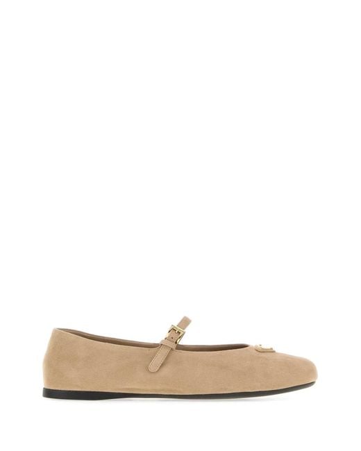 Prada White Ballerine