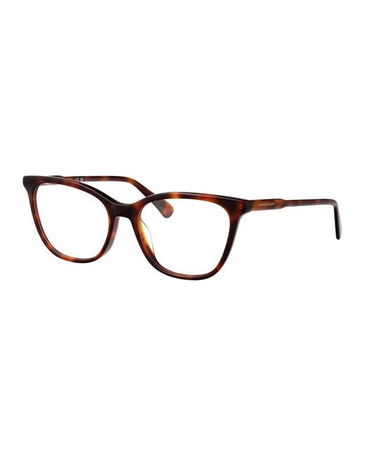 Longchamp Brown Acetate Glasses