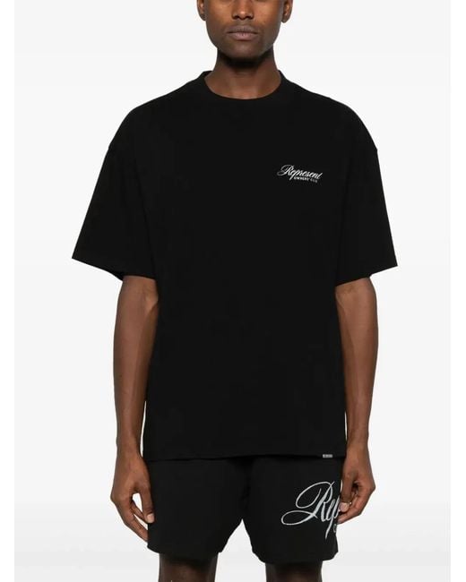 Represent Black Tshirt Owners Club Script for men