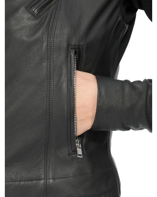 Rick Owens Black Classic Biker