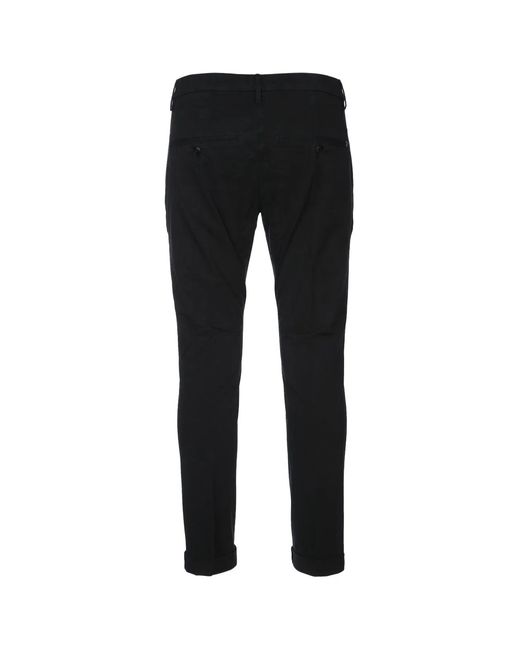 Dondup Black Pantalone Gaubert for men