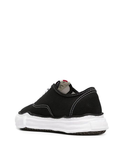 Maison Mihara Yasuhiro Black "Baker" Low Top Sneakers for men