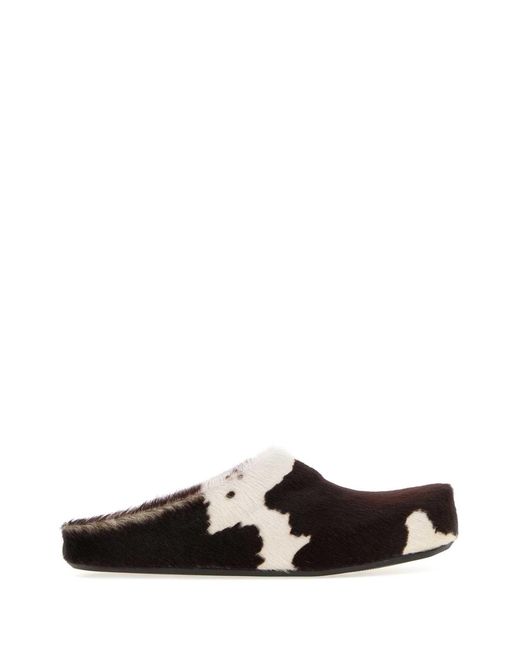 Marni Men's Black Fussbett Sabot