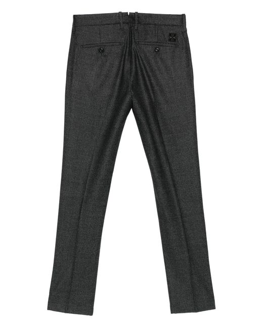Jacob Cohen Gray Dark Wool Slim Bobby for men