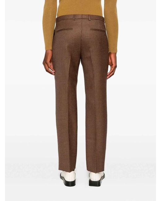 Gucci Brown Wool Pants for men