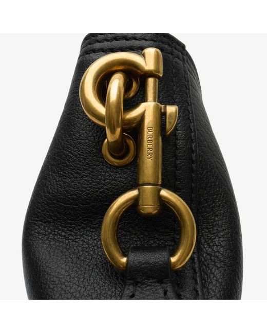 Burberry Black Mini B Clip Bucket Bag