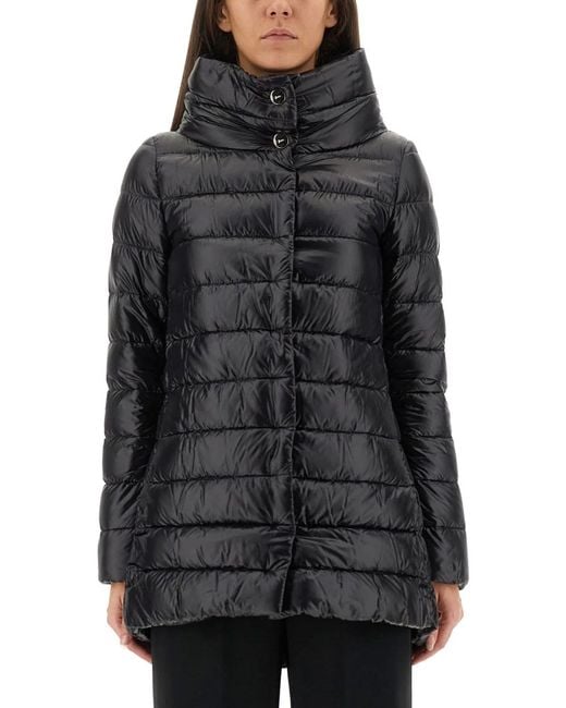Herno Black Piumino "A-Shape Amelia"