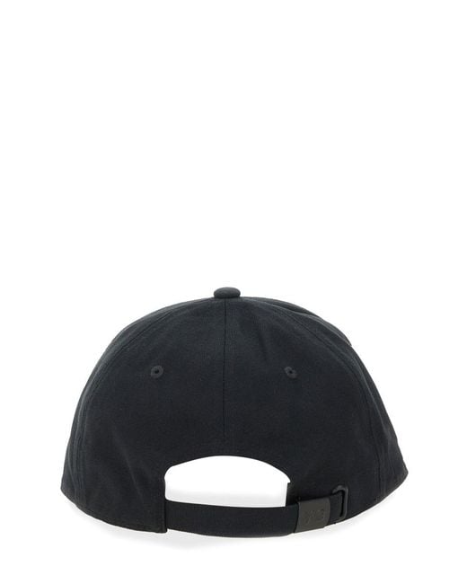 Y-3 Blue Logo Cap for men