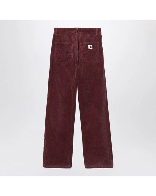 Carhartt Red Simple Pant