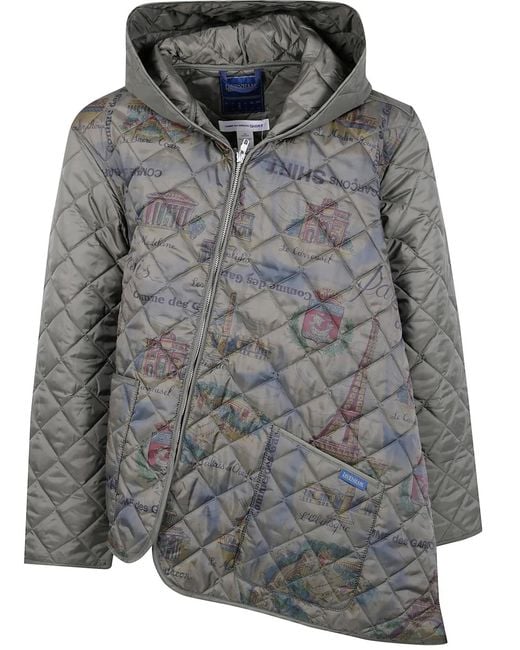 Comme des Garçons Gray Shirt Jacket Woven for men