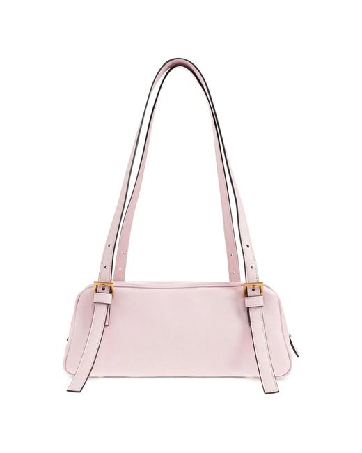 Versace Pink Embleme Small Shoulder