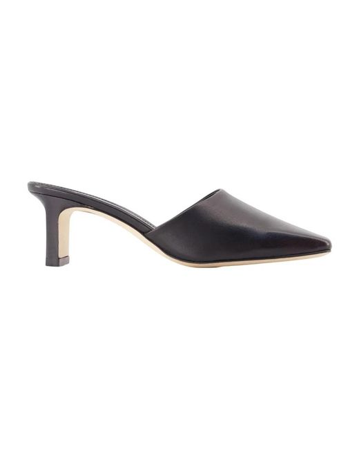 Aeyde Blue Blithe Mules