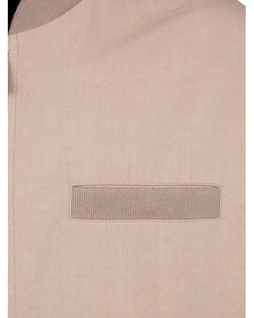 Laminar Natural Bomber Jacket for men