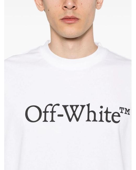 Off-White c/o Virgil Abloh White Big Bookish Skate S/S Tee for men