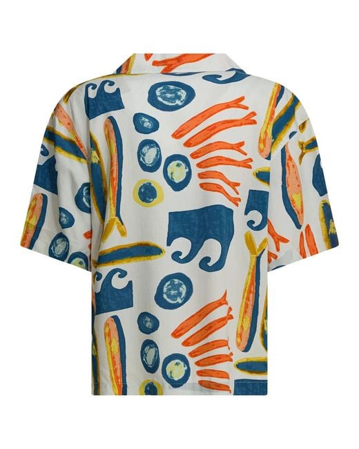 Patagonia Blue Lyocell Shirt
