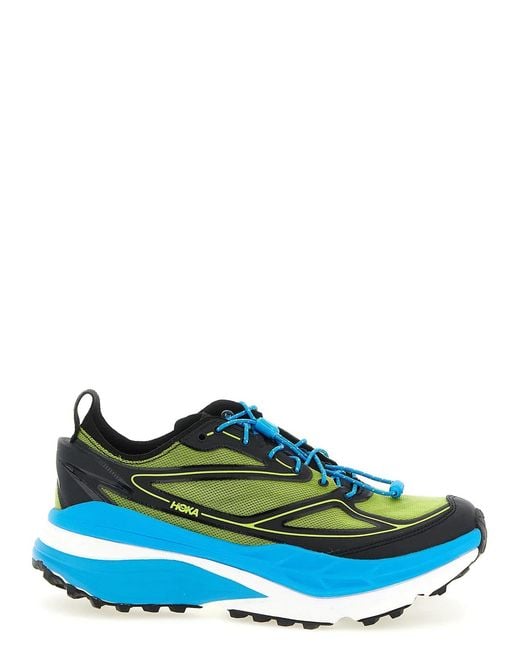 Hoka One One Blue 'Stinson One7' Sneakers