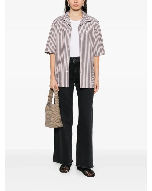 FRAME Black "Le Slim Palazzo" High Rise Wide Leg Flare Jeans