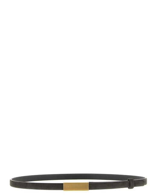Khaite Black 'Empire' Belt