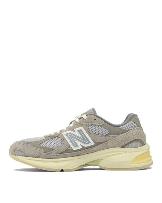 New Balance Gray Rubber Sneakers for men