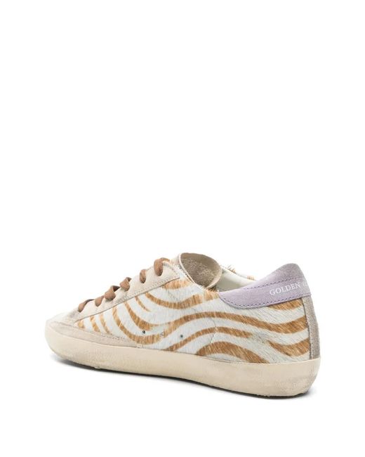 Golden Goose Deluxe Brand Natural Super-Star Shoes