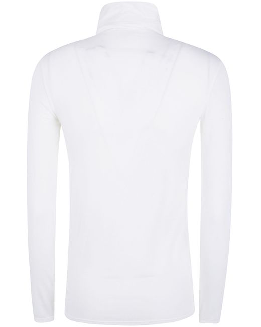 Antonelli White "Condor" Turtle Neck Sweater