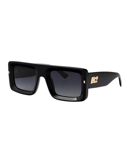 DSquared² Black Acetate Sunglasses for men
