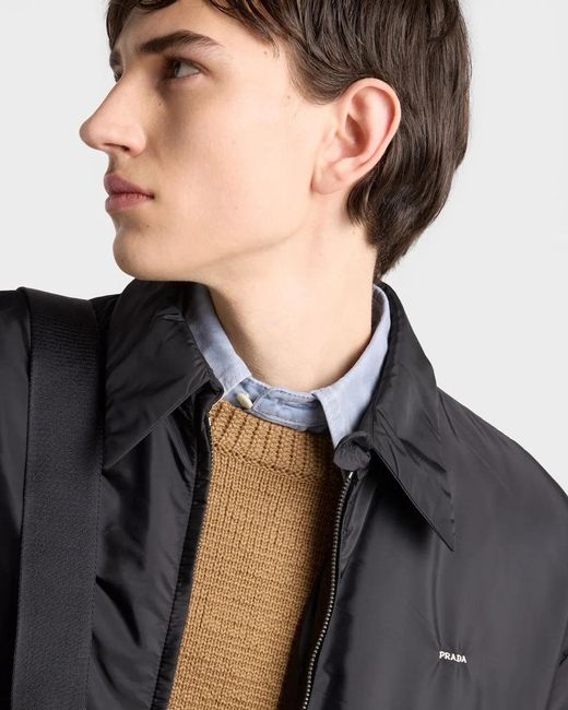 Prada Black Giubbotti for men