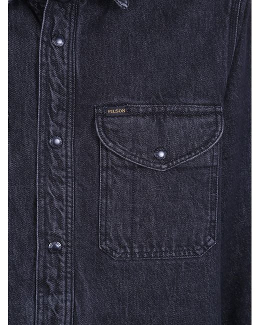 Filson Blue "Denim" Jac-Shirt for men