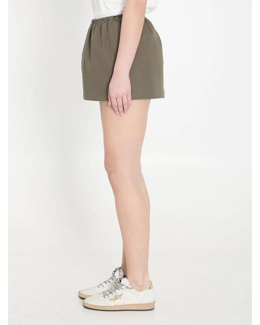 Alexander Wang Gray Mid-Rise Mini Skirt