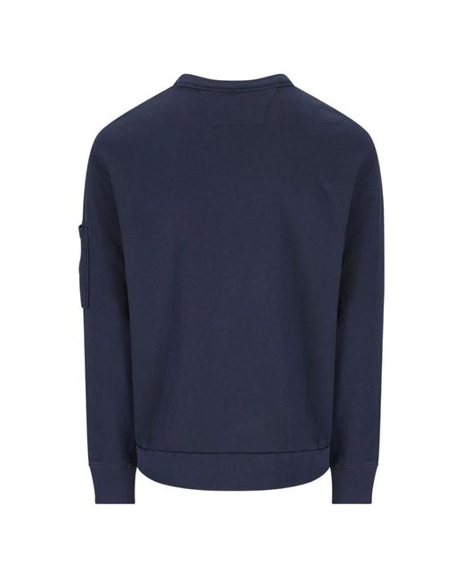 C P Company Blue C.P.Company Cotton Sweatshirt for men