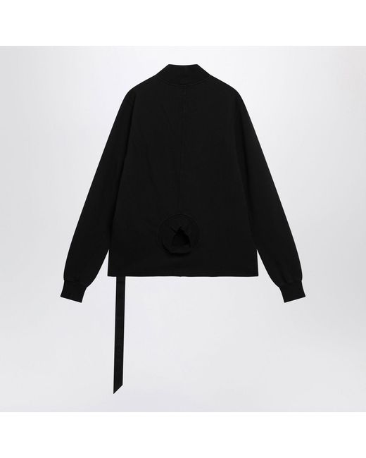 Rick Owens Black Sweatshirt for men